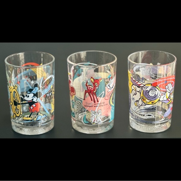 Disney Other - Set of 3 McDonalds Disney 100 years of magic tumblers